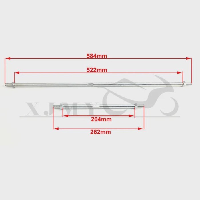 168cc GO KART UTV Prop Steering Knuckle Spindle Assembly & 5" 6" Flange ATV Front Steering Rack & P