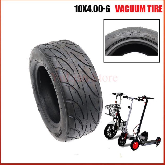 10 inch 10x4.00-6 tubeless tires, high quality for electric scooter tires, electric bicycle tires,