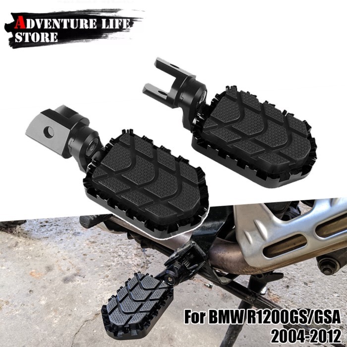Motorcycle Footrest Footpeg Foot Rests For BMW R1200GS Adventure R 1200 GS GSA1200 R1200GSA ADV Bil