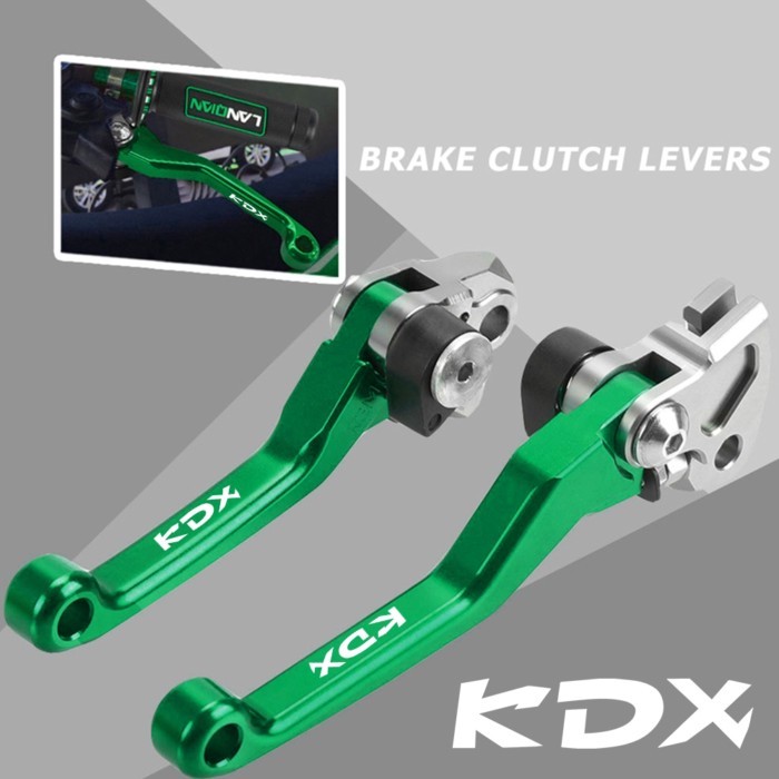 FOR KAWASAKI KDX125SR KDX 125SR KDX 125 SR 1990-1999 Dirt Bike Motorcycle Foldable Pivot Clutch Bra