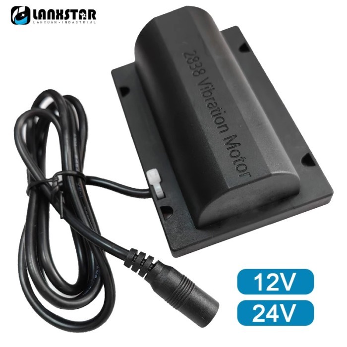 DC 12V/24V 2838 Vibration Motor 4300RPM Suitable For Massage Table Chair Motor Reminder Feeding Vib