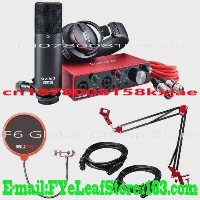 BEST SALES Scarlett 2i2 Studio 3rd Gen USB audio interface