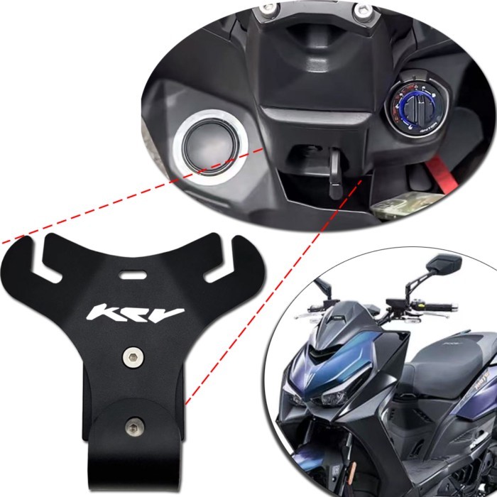 For KYMCO KRV 180 Backpack hook KRV180 Motorcycle storage hook thickened stainless steel Strengthen