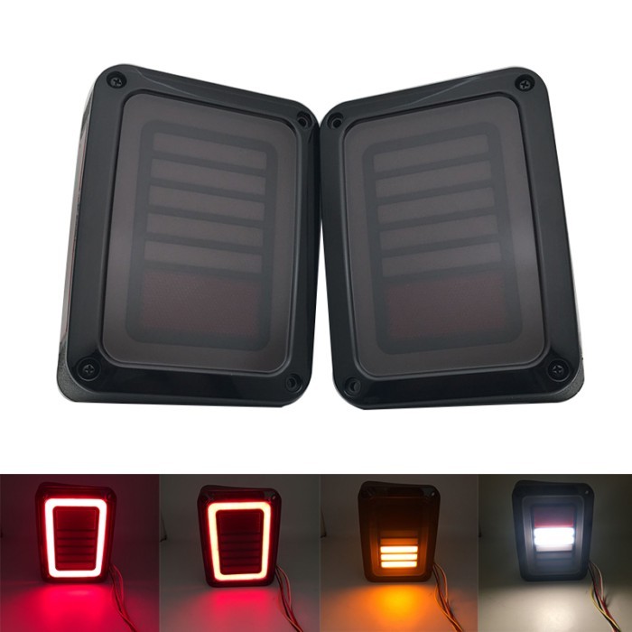 New Car Light Assembly led tail lamp For J eep W rangler JK 2007-2017 Rear Lamps Brake Reverse ligh