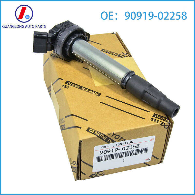90919-02258 เหมาะสําหรับโตโยต้าคอยล์จุดระเบิดรถแพคเกจแรงดันสูง 90919-ค2003 90919-02252