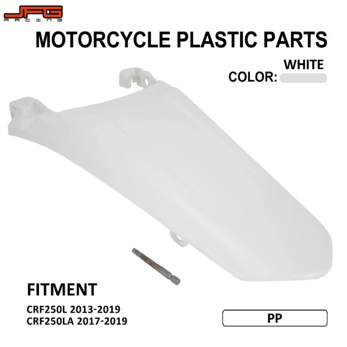 Motorcycle Plastic Parts Rear Fender For HONDA CRF250L 2013-2019 CRF250LA 2017-2019 CRF 250L 250LA