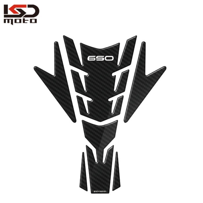 For Kawasaki Z650 NINJA650 Motorcycle Tank Pad Protector Anti slip Oil Sticker Decals Side Gas Knee