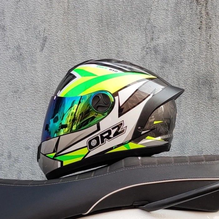 ORZ helmet men and women electric motorcycle hard hat full helmet four-season summer knight head
