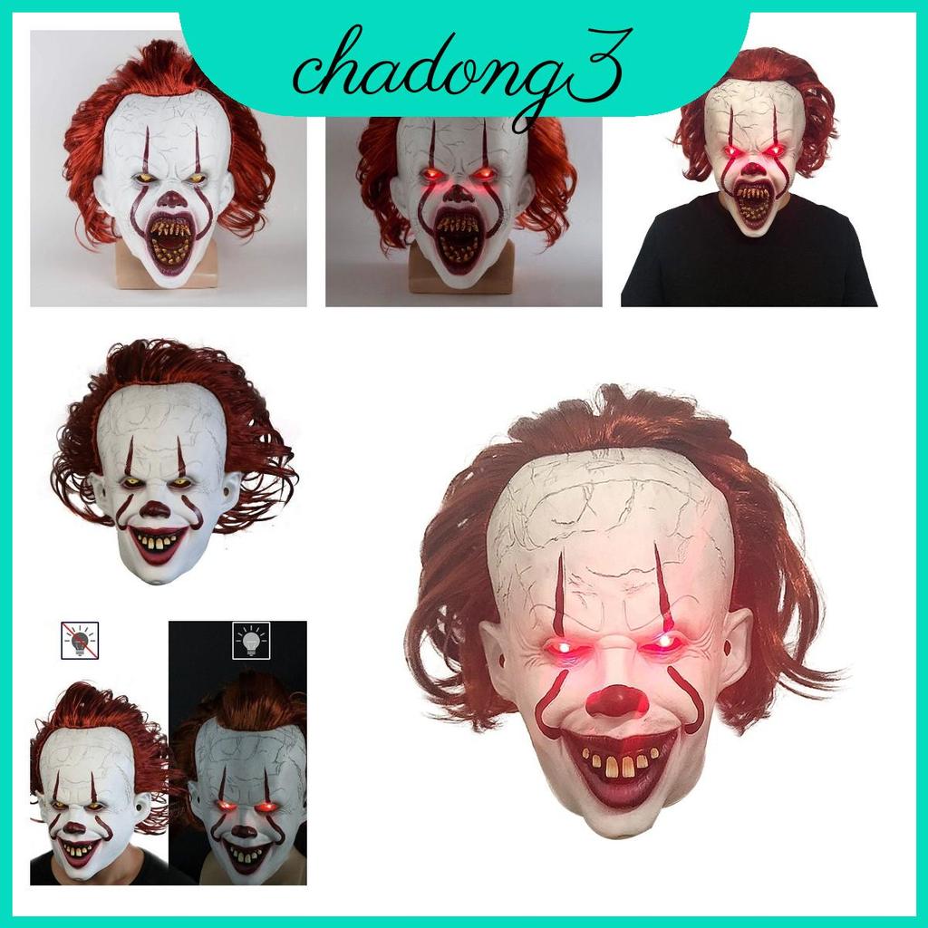Stephen หน้ากาก Kings It ต้องมีสําหรับปาร์ตี้ฮาโลวีนผู้ชายเครื่องแต่งกาย Joker
