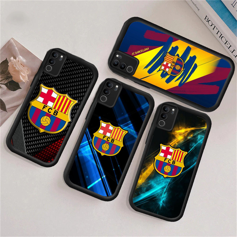 WB19 Barcelona Casing สําหรับ Hp ชุบ VIVO Y15 Y100 V40 Y12s Y03t V9 V30 Y02a Y02 Y03 Y12 Y11s Y02t L