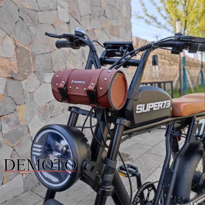 For Super73 Super 73 S1 S2 RX Electric Bicycle Waterproof Front and Rear Hanging Side Retro Tool Ba