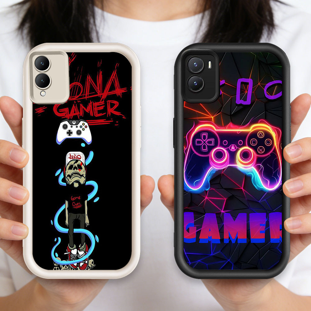 TT-46 Gamer Zoeen Thin เคสโทรศัพท์ VIVO IQOO Y28 Y35 Y17S Y16 Z9 Z9X Y02S V60 Y56 2024 5G