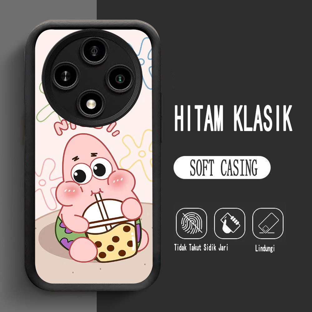 สําหรับ Xiaomi POCO X3 A3X Redmi 14C X7 C61 A3 C75 Pro 5G Soft L-2 น่ารัก SpongeBob