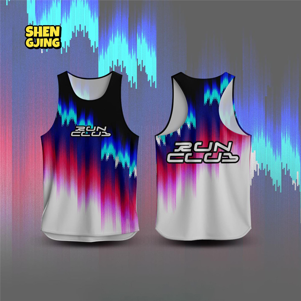 เสื้อกล้ามออกกําลังกายพิมพ์ลาย "RUN CLUB"