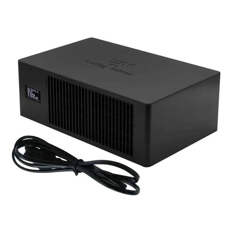 Bitcoins Lucky 4.5TH/S Solo LV08 SHA-256 Asic Chip ลอตเตอรีเสียงรบกวนต่ํา Crypto Miner