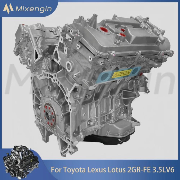 Engine Assembly Fit 2GR FE 2GR-FE 3.5 L T V6 GAS DOHC VVT-i For Toyota Sienna Alphard Previa Lexus
