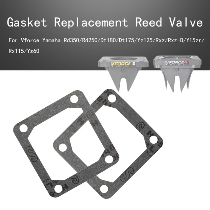 2pcs/1pcs Gasket G4144-K Replacement Reed Valve For Vforce Yamaha Rd350/Rd250/Dt180/Dt175/Yz125/Rxz