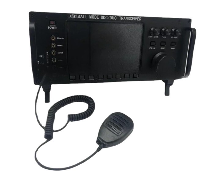 Mobile Radio Transceiver with WiFi, 20W, 0-750MHz, DDC/CIC, LF/HF/6M/VHF/UHF Devices, Suitable for