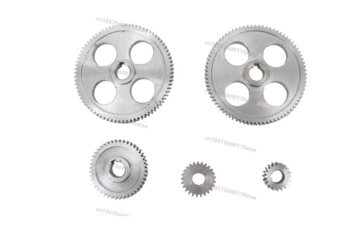 CJ0618 Lathe Spindle Metal, Fixed Duplex Gear, Tool Gear Exchange Gear Motor Synchronization