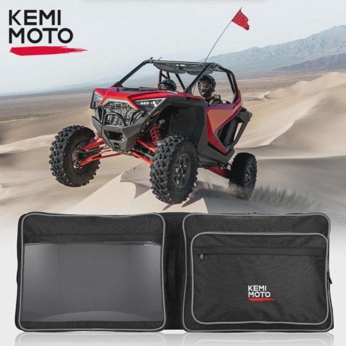 KEMIMOTO UTV 1680D Roof Storage Bag Overhead Roof Bag Compatible with Polaris RZR PRO XP/XP4 RZR XP