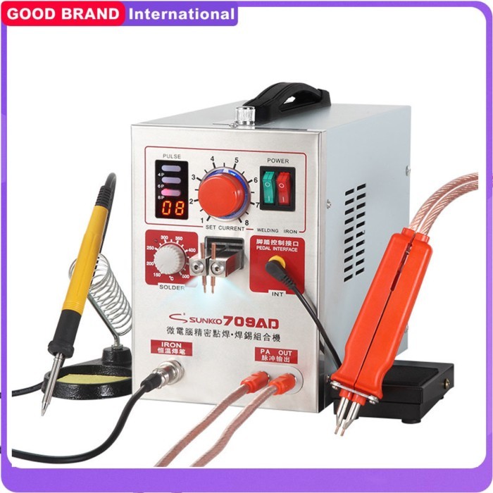 SUNKKO 709AD Battery Spot Welder 2.2KW High Power Battery Spot Welding Digital Display Mobile Solde