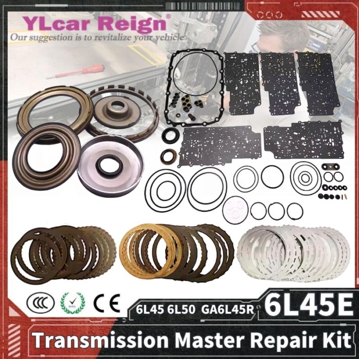 GA6L45R 6L45 6L50 Transmission Overhaul Repair Kit Master Rebuild Piston Kit Friction Plate For BMW