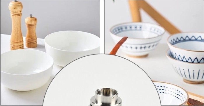 Ceramic bowl replacement accessories