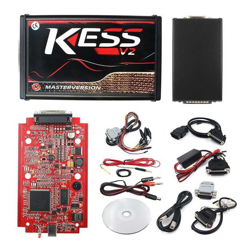KESS V2 Red European Version V2.8 V5.017 โปรแกรมเมอร์ ECU ไม่จํากัด