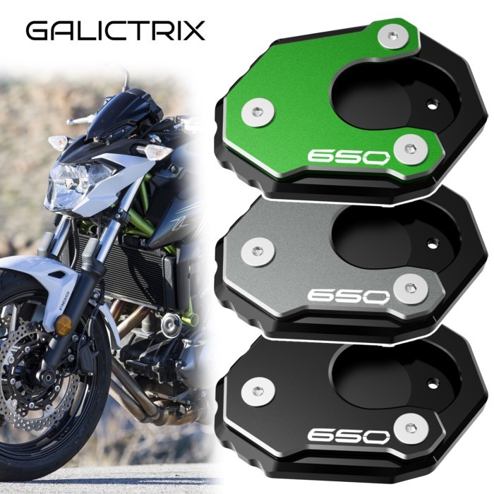 For Kawasaki Z650 Z650RS NINJA650 Z 650 RS NINJA 650 2017-2025 Motorcycle Accessories Kickstand Pad
