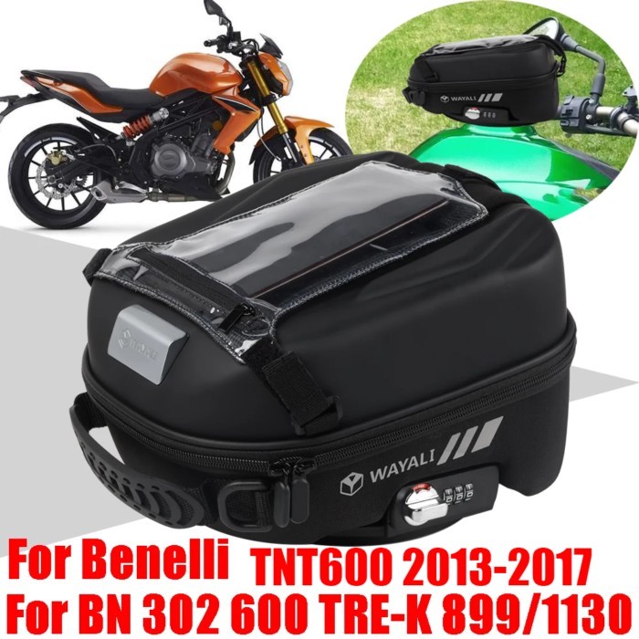 For Benelli BN302 BN600 TNT600 BN 302 600 TRE899K TRE1130K TREK TRE 899 1130 Accessories Tank Bag S