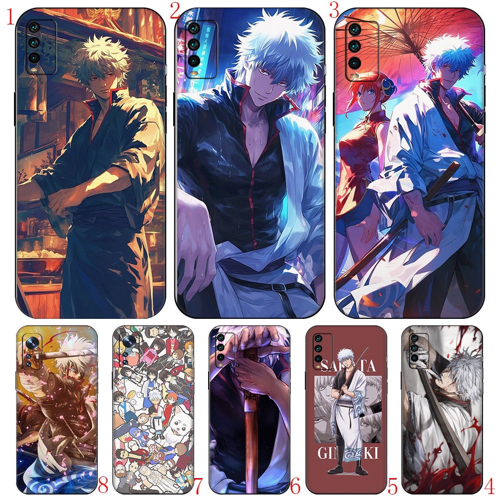 Redmi Turbo 4 Pro Note 14 Plus เคสโทรศัพท์ TPU ฝาครอบป้องกันแบบนุ่ม Gintama Manga