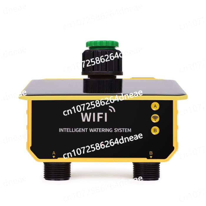 Automatic Irrigation System Outdoor Water Timer Garden Watering Tool New 1/2 Outlets Solar Irrigati