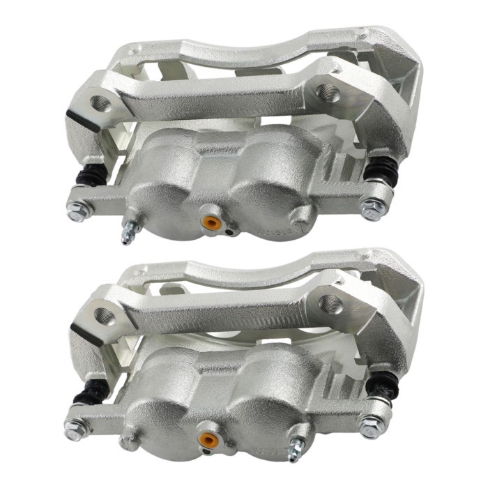2x Front Left & Right Brake Calipers w/ Bracket For F-150 2012-2014 V8 6.2L