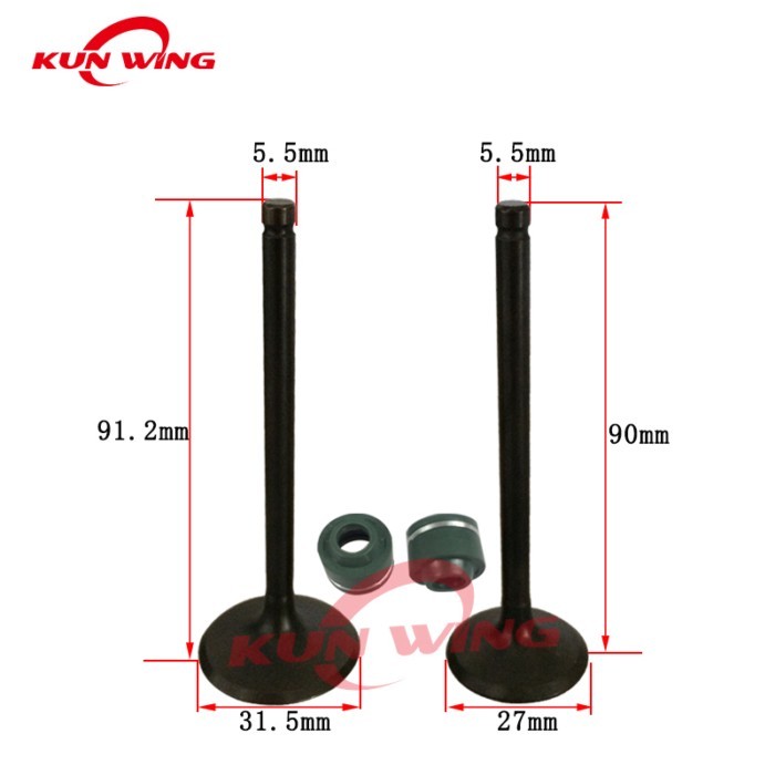 Intake Exhaust Valve Steam for HONDA CRF230 CRF230F CRF230L CRF230M 2003 - 2019 CRF 230 F M L Engin