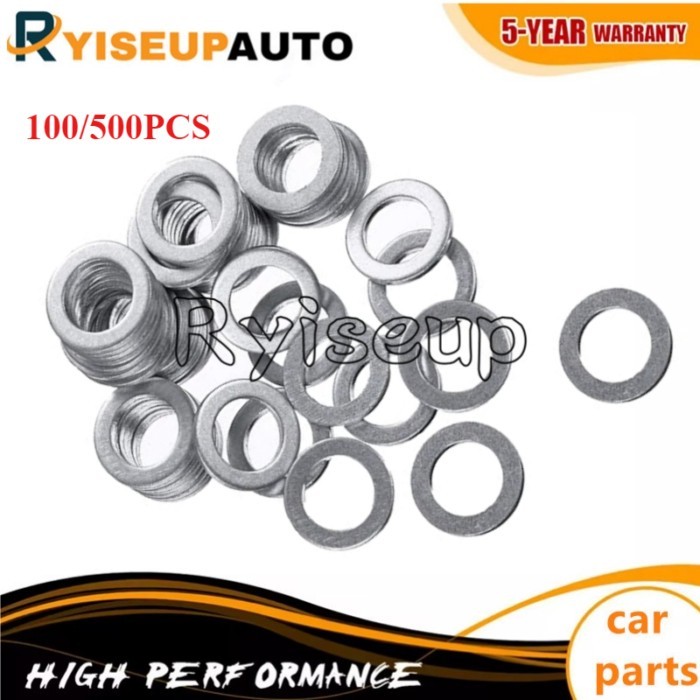 100/500pcs Engine Oil Drain Plug Crush Washers Gaskets 9410912000 94109 12000 12MM For Acura MDX CL