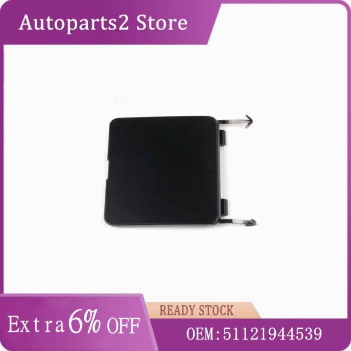 51121944539 Brand New Auto Rear Bumper Tow Hook Cover Cap For BMW E34 M5 525i 530i 535i 540i