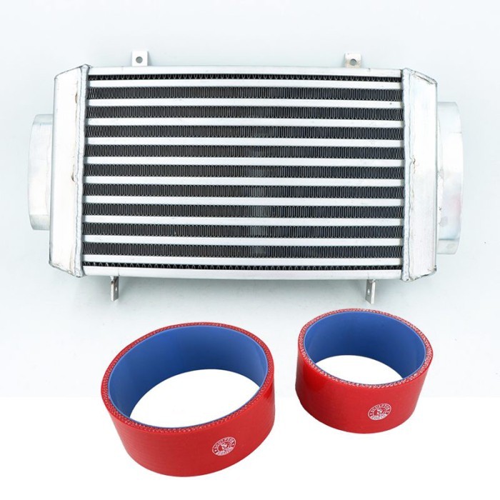Upgraded 62MM Aluminium Race Intercooler For MINI COOPER S R53 R50 R52 2002-2006 silver