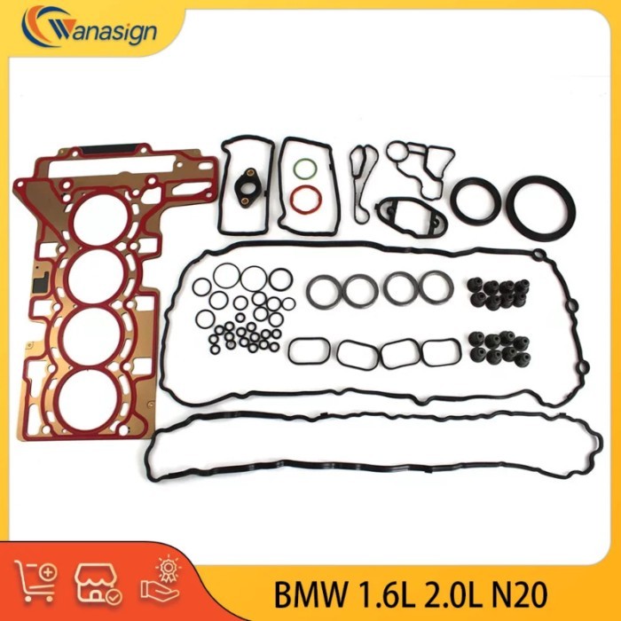 AUTO Engine Cylinder Head Gasket Set For BMW 1 2 3 4 5 X1 X3 X4 X5 X6 Z4 1.6L 2.0L L4 16V GAS 1.6 2