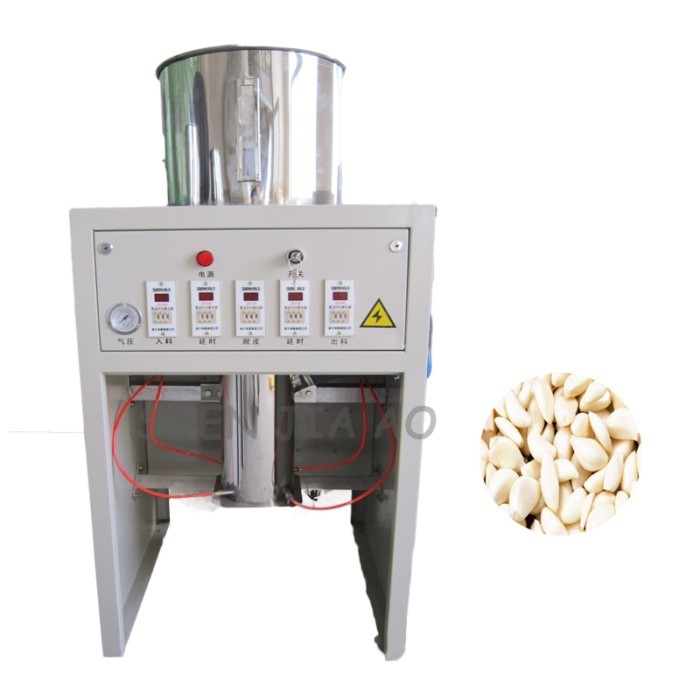 220V Electric garlic peeling machine commercial hotel household garlic peeling machine vertical cyc