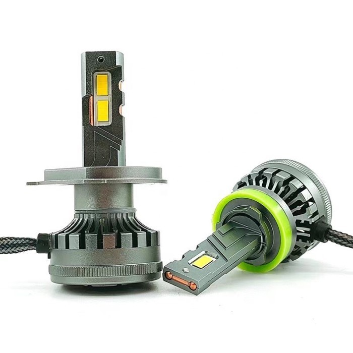 Universal car headlight bulb V90 190W 6500k H1 H3 H7 automotive parts H4 9005 led headlight bulb
