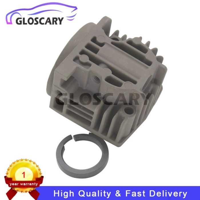 New Air Suspension Compressor Pump Cylinder Head   Piston Ring For Audi A6 C6 Q7 X5 E53 Range Rover