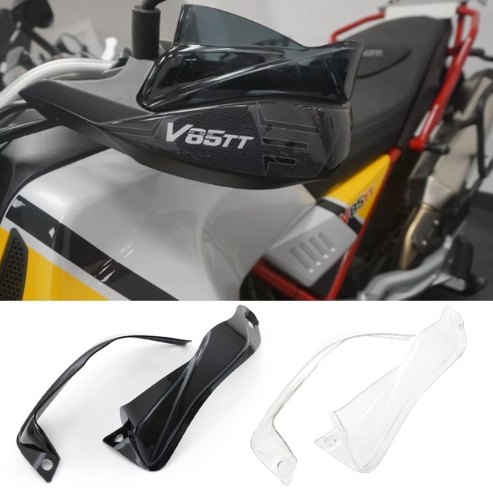 Handle Bar Guard Cover For Moto Guzzi V 85 TT V85TT V 85 2019-Handguard Extensions Hand guards Shie