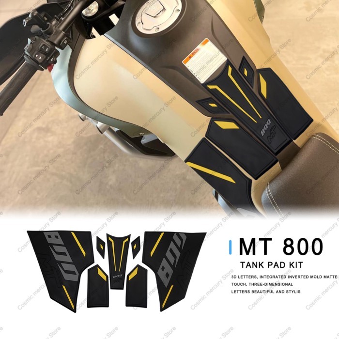 For CFMOTO 800MT CF 800 MT 800mt Motorcycle Side Decal Gas Knee Grip Protector Anti Slip Sticker Ta