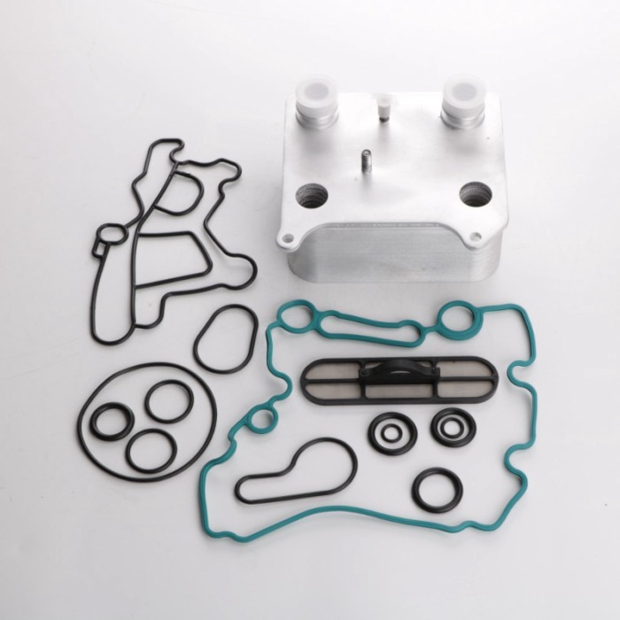Engine EGR Oil Cooler Kit Ford F-250 F-350 6.0L Diesel Turbo With Gasket OE: 3C3Z-6A642-CA / 3C3Z6A
