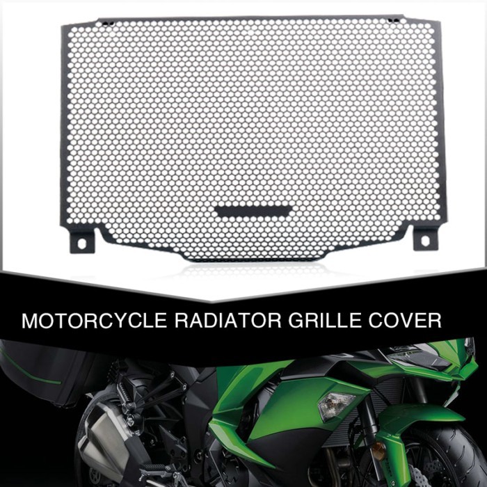 Motorcycle Radiator Guard Grille Cover Protector Fit For Z1000SX NINJA1000SX Z1000SX NINJA 1000SX