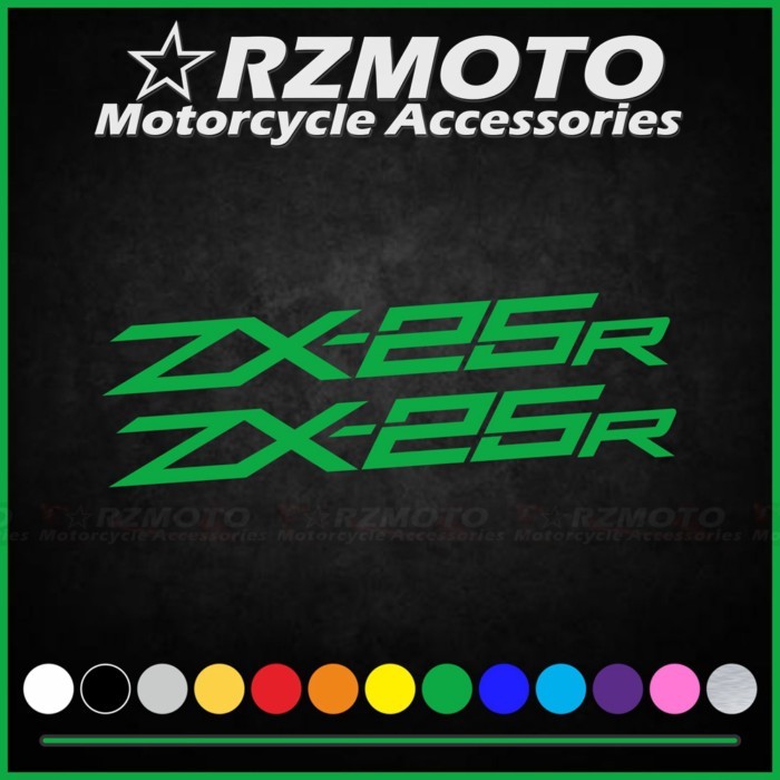 For Kawasaki ZX-25R ZX25R Motorcycle Sticker Car Decoration Fuel Tank Engine Logo Fairing Windshiel
