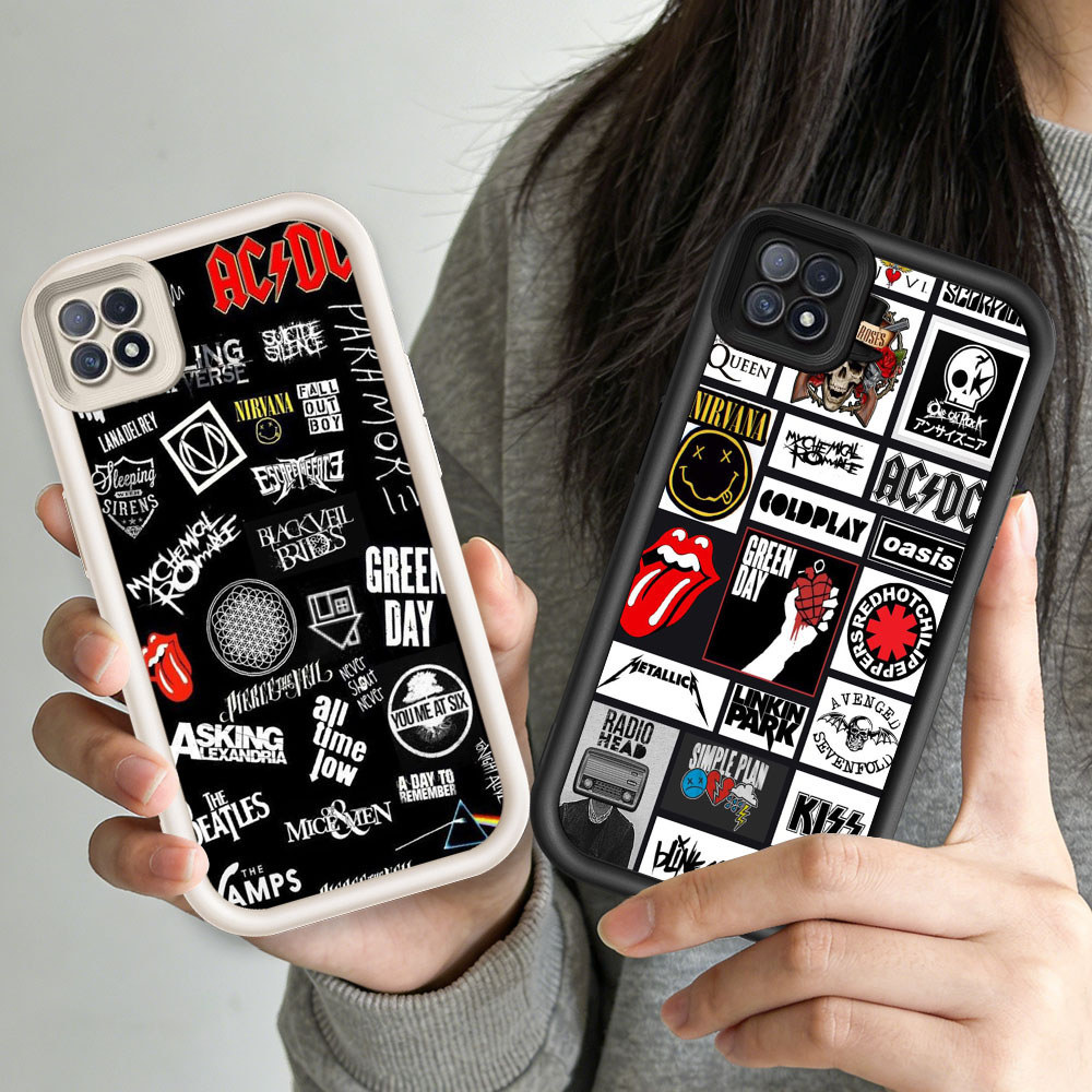 TT-77 Rock Band l เคสโทรศัพท์บาง Realme Narzo 50A จริง C35 C20 C31 C11 C20A N53 N63 2021 Prime