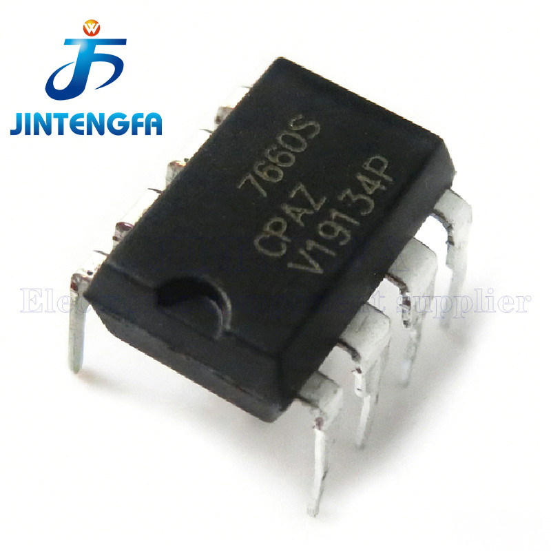 10PCS ICL7660CPAZ DIP8 TC7660CPA TC7660 DIP-8 ในสต็อก