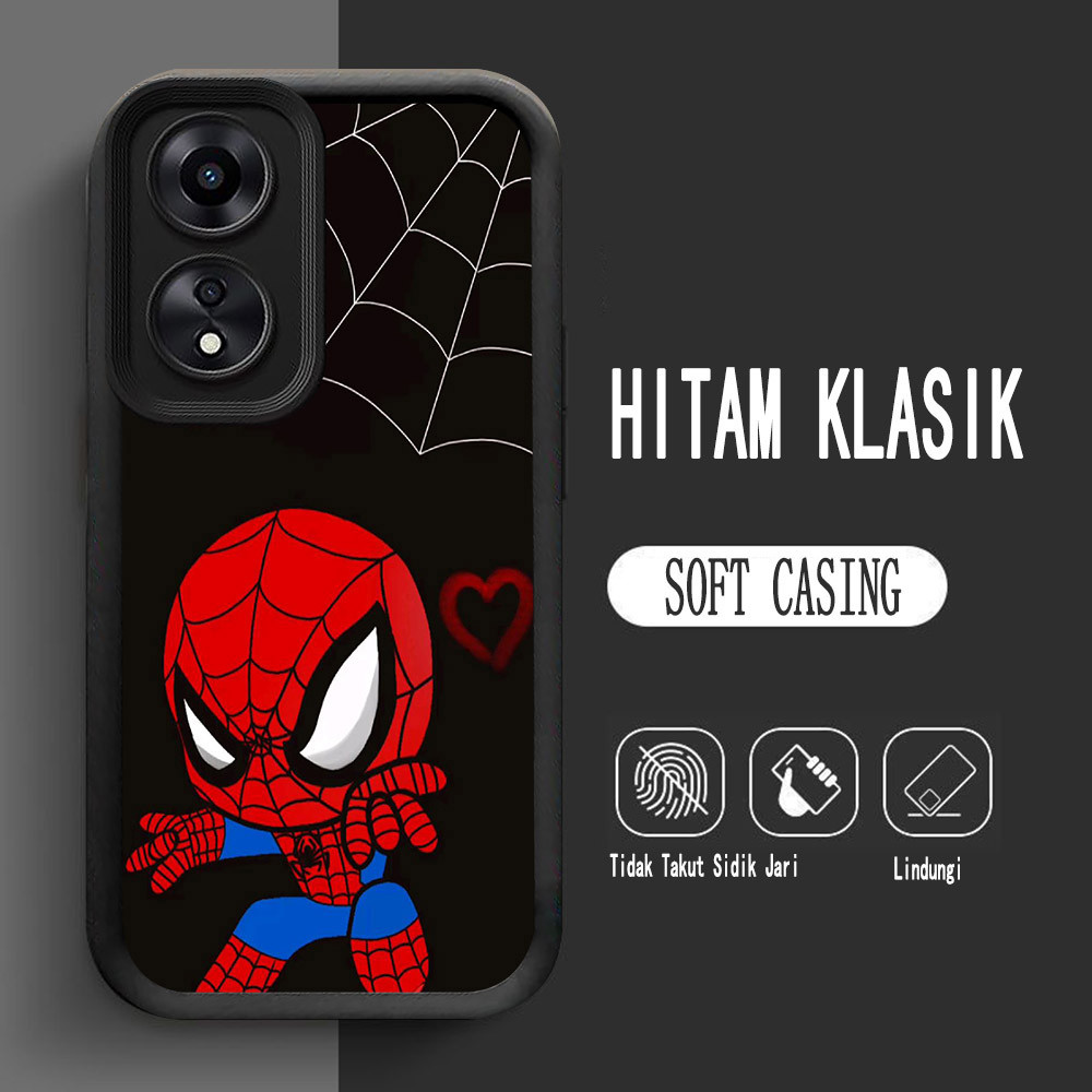 Y-2 เคสซิลิโคน Spider-Man สําหรับ OPPO Reno A79 13F 10 5G Case