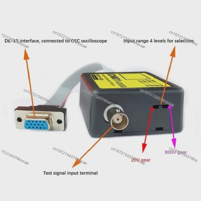 IDM01 IDM02 IDM03 LOTO Oscilloscope Differential Isolation Module 800V Voltage Protection Bandwidth